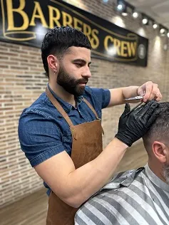 Imagen ilustrativa de un servicio de barbería