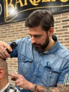 Imagen ilustrativa de un servicio de barbería